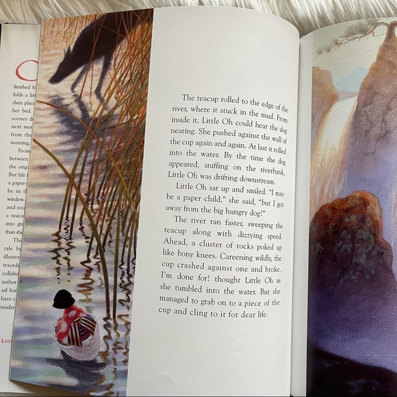 VTG 1997 Kids Book, Little Oh, Japanese Folktale, HC / DJ - Picture 4 of 7